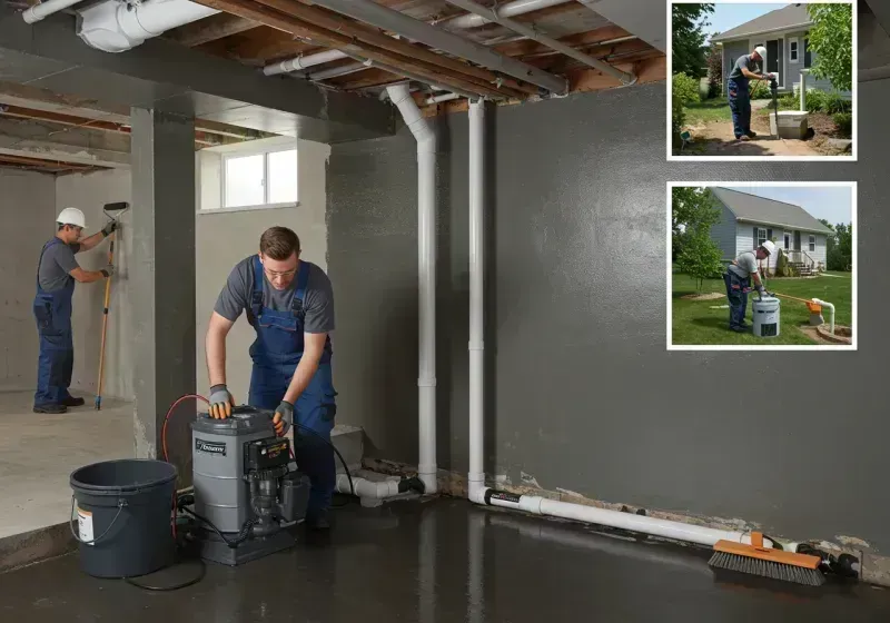 Basement Waterproofing and Flood Prevention process in Raymore, MO